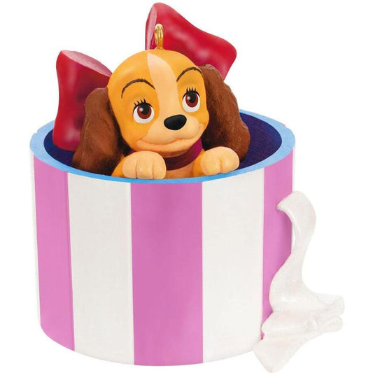 2024 Darling's Christmas Gift Hallmark Ornament (Lady and the Tramp) QXD6841