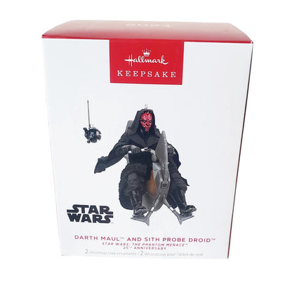 2024 Darth Maul and Sith Probe Droid Hallmark Ornament (Star Wars) QXI7411