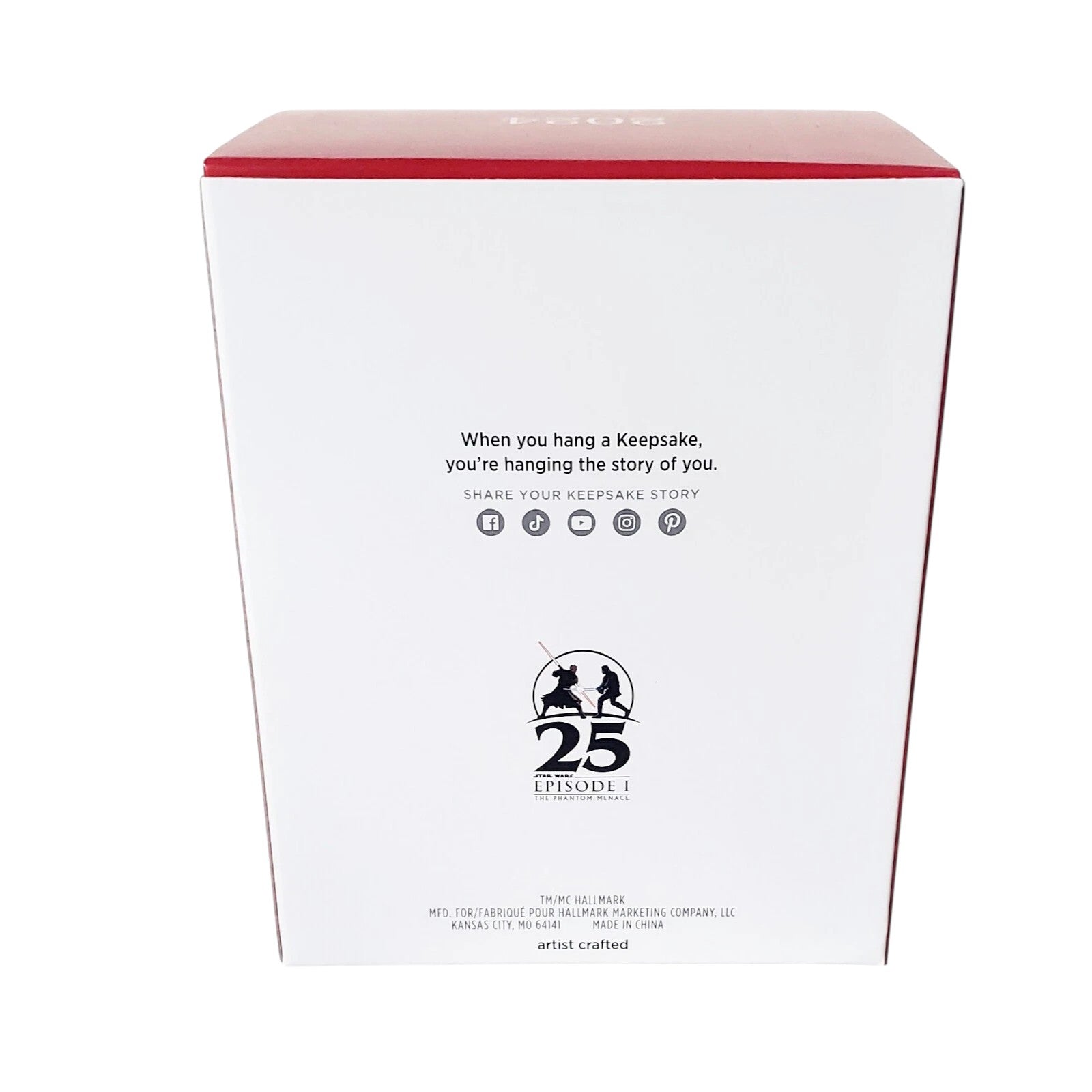 2024 Darth Maul and Sith Probe Droid Hallmark Ornament (Star Wars) QXI7411