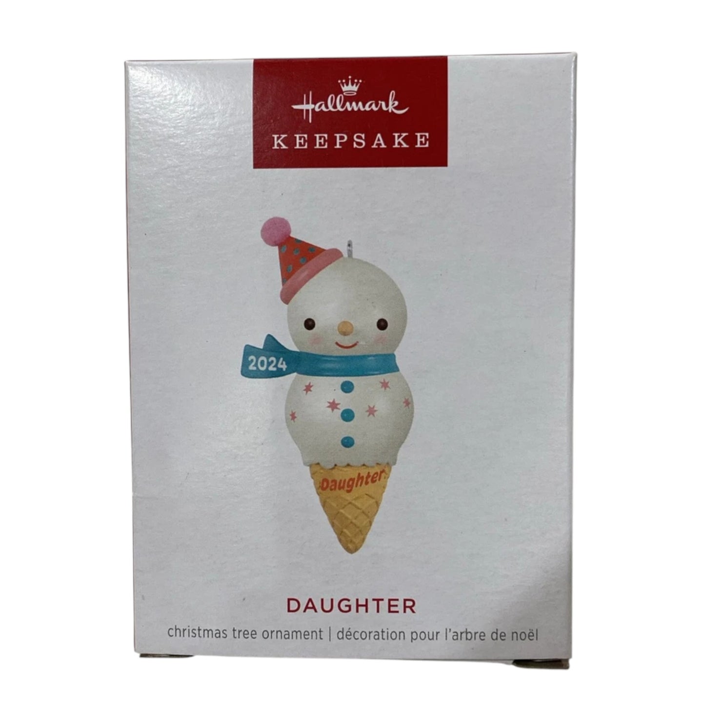 2024 Daughter -Ice Cream Cone Snow Family (Ice Cream)