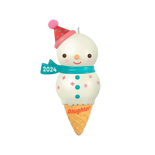 2024 Daughter -Ice Cream Cone Snow Family (Ice Cream)