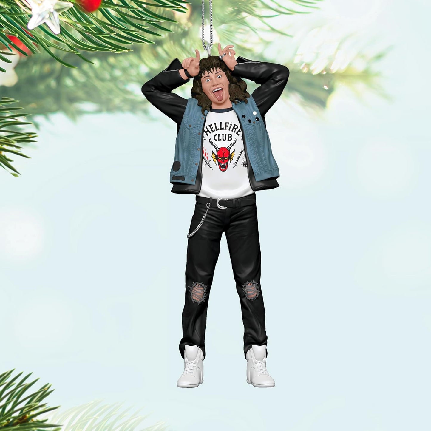 2024 Eddie Munson Hallmark Ornament (Stranger Things) QXI7751