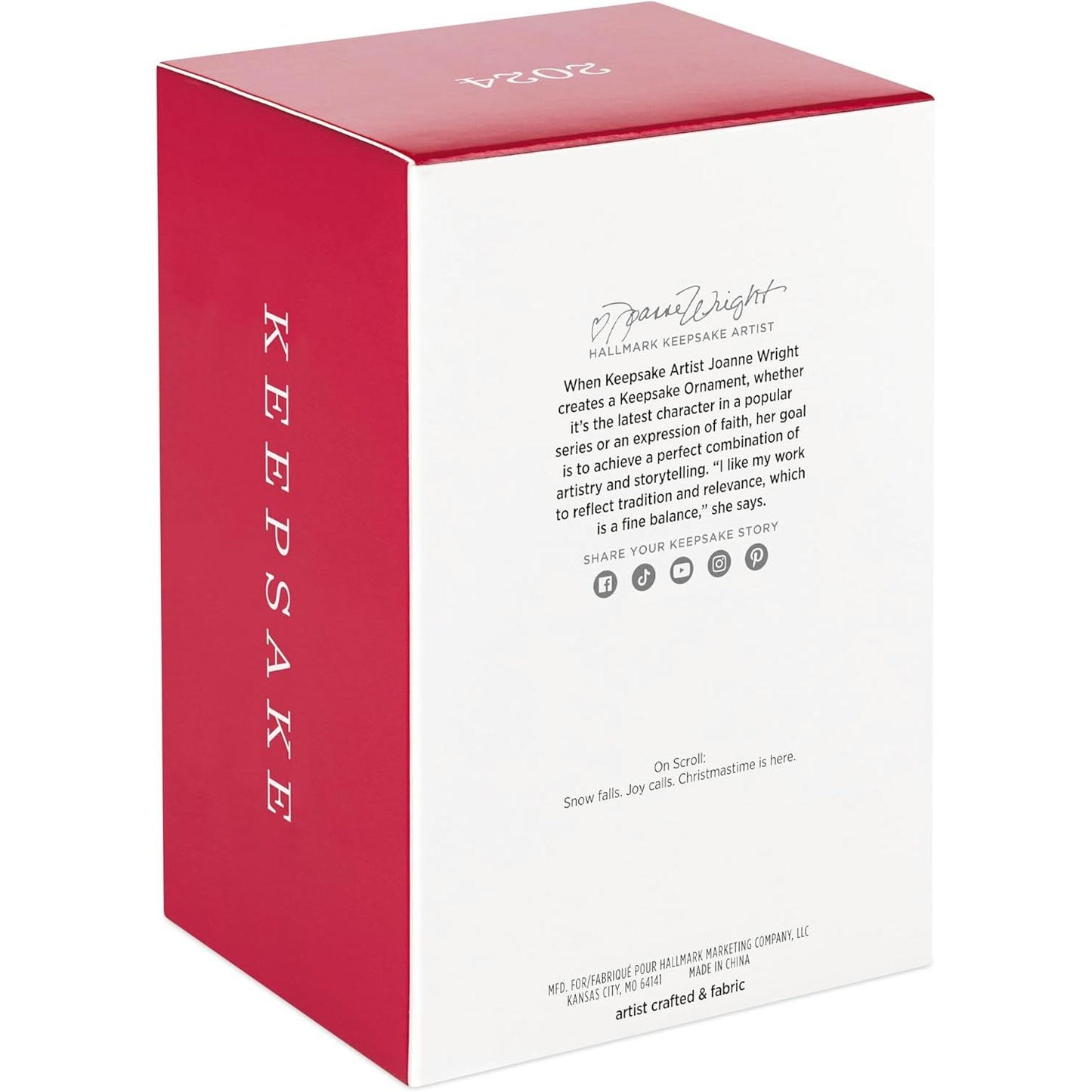 2024 Father Christmas - African-American Edition Hallmark Ornament (Father Christmas) QSM7851