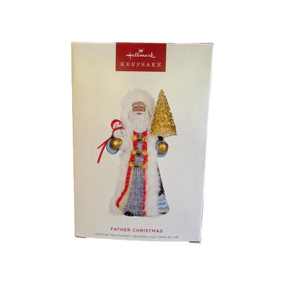 2024 Father Christmas - African-American Edition Hallmark Ornament (Father Christmas) QSM7851 Image2