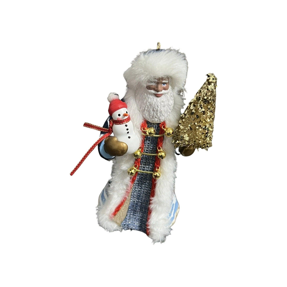2024 Father Christmas - African-American Edition Hallmark Ornament (Father Christmas) QSM7851 Image3
