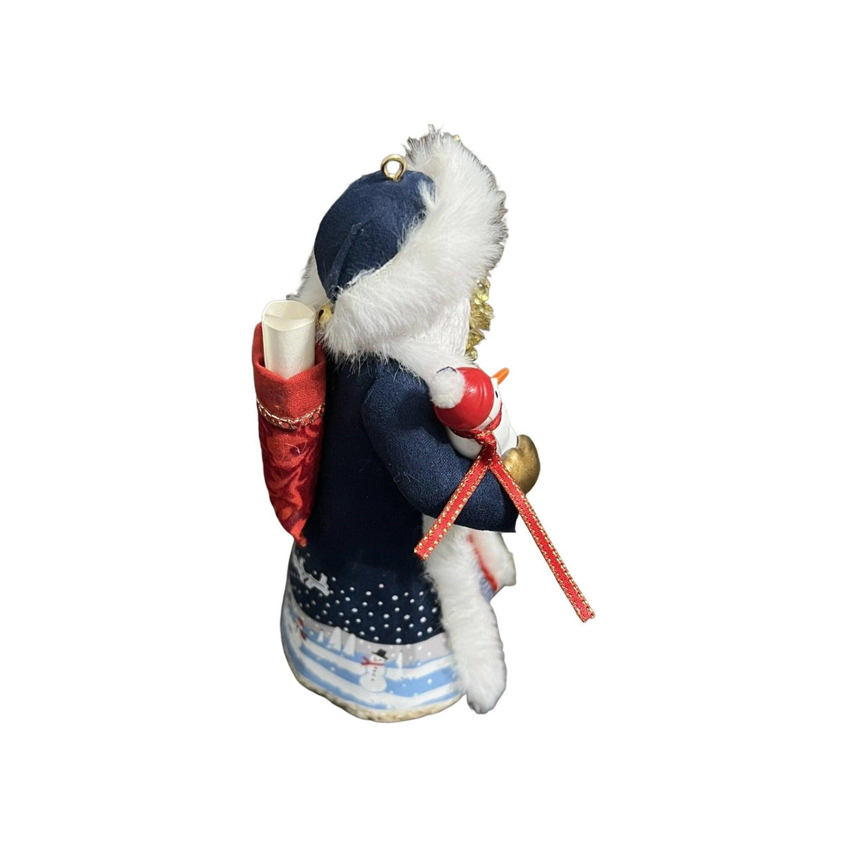 2024 Father Christmas - African-American Edition Hallmark Ornament (Father Christmas) QSM7851 Image4