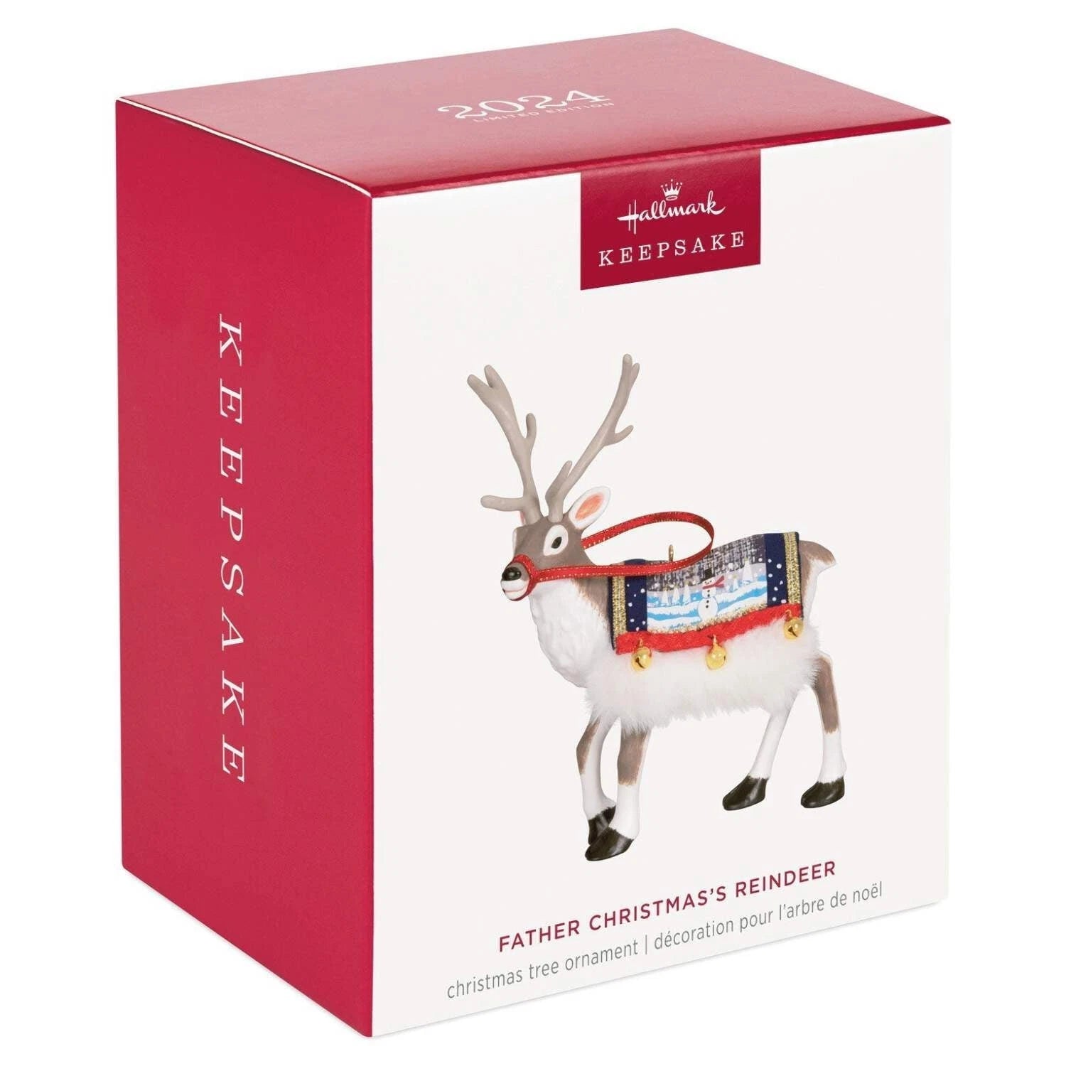 2024 Father Christmas's Reindeer Hallmark Ornament (Father Christmas) QXE3344