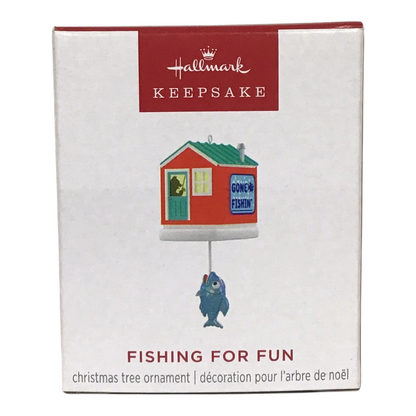 2024 Fishing for Fun Hallmark Ornament (Fishing) QXM9201