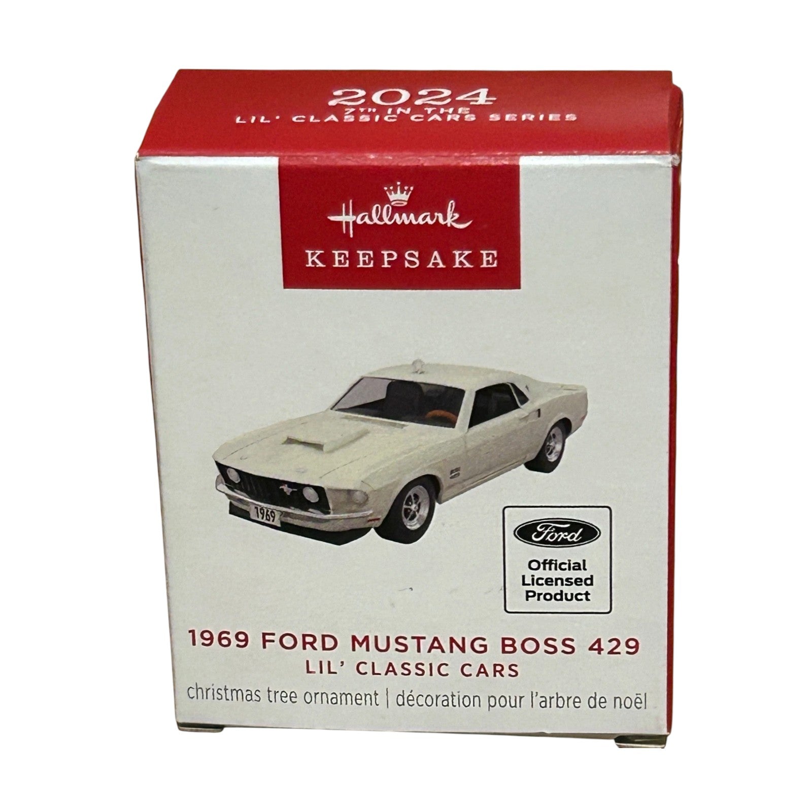 2024 Ford Mustang Boss 429 Hallmark Ornament (Lil' Classic Cars) QXM9114