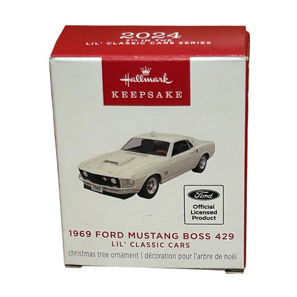 2024 Ford Mustang Boss 429 Hallmark Ornament (Lil' Classic Cars) QXM9114