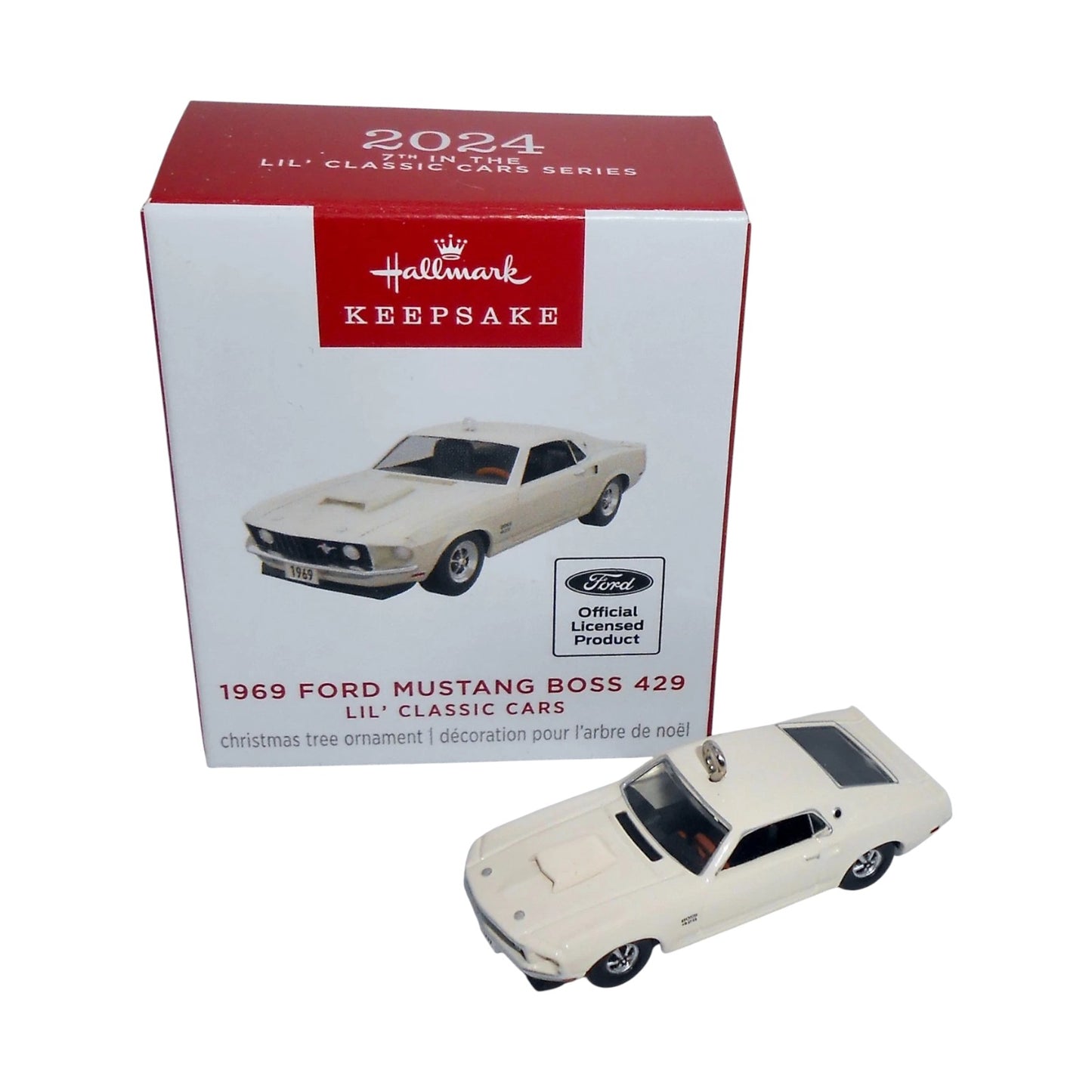2024 Ford Mustang Boss 429 Hallmark Ornament (Lil' Classic Cars) QXM9114