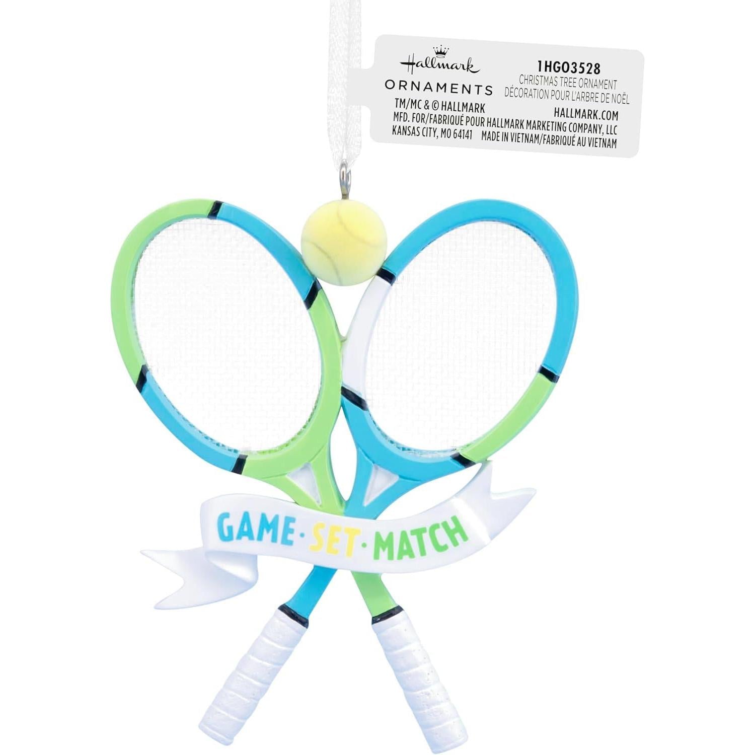 2024 Game Set Match Hallmark Ornament (Sports & Activities) 1HGO3528