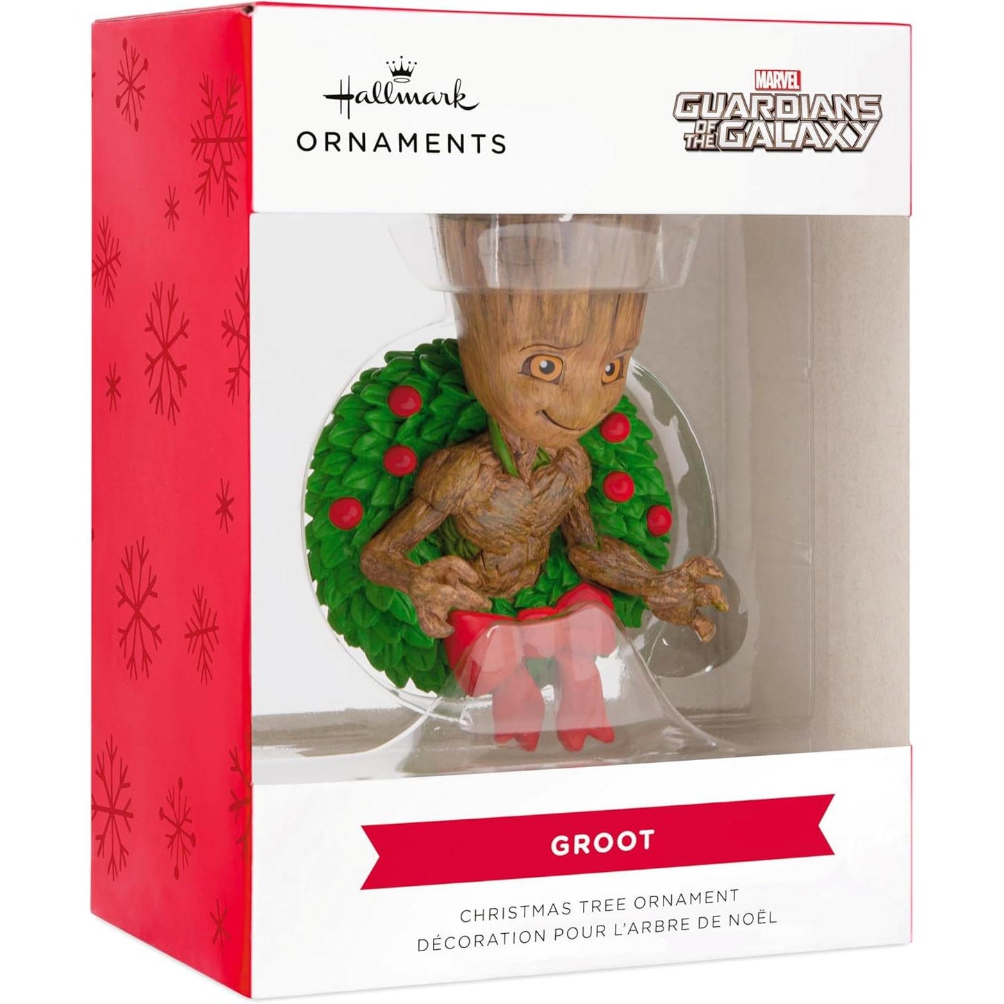 2024 Groot in Holiday Wreath Hallmark Ornament (Guardians of the Galaxy) 3HCM3419