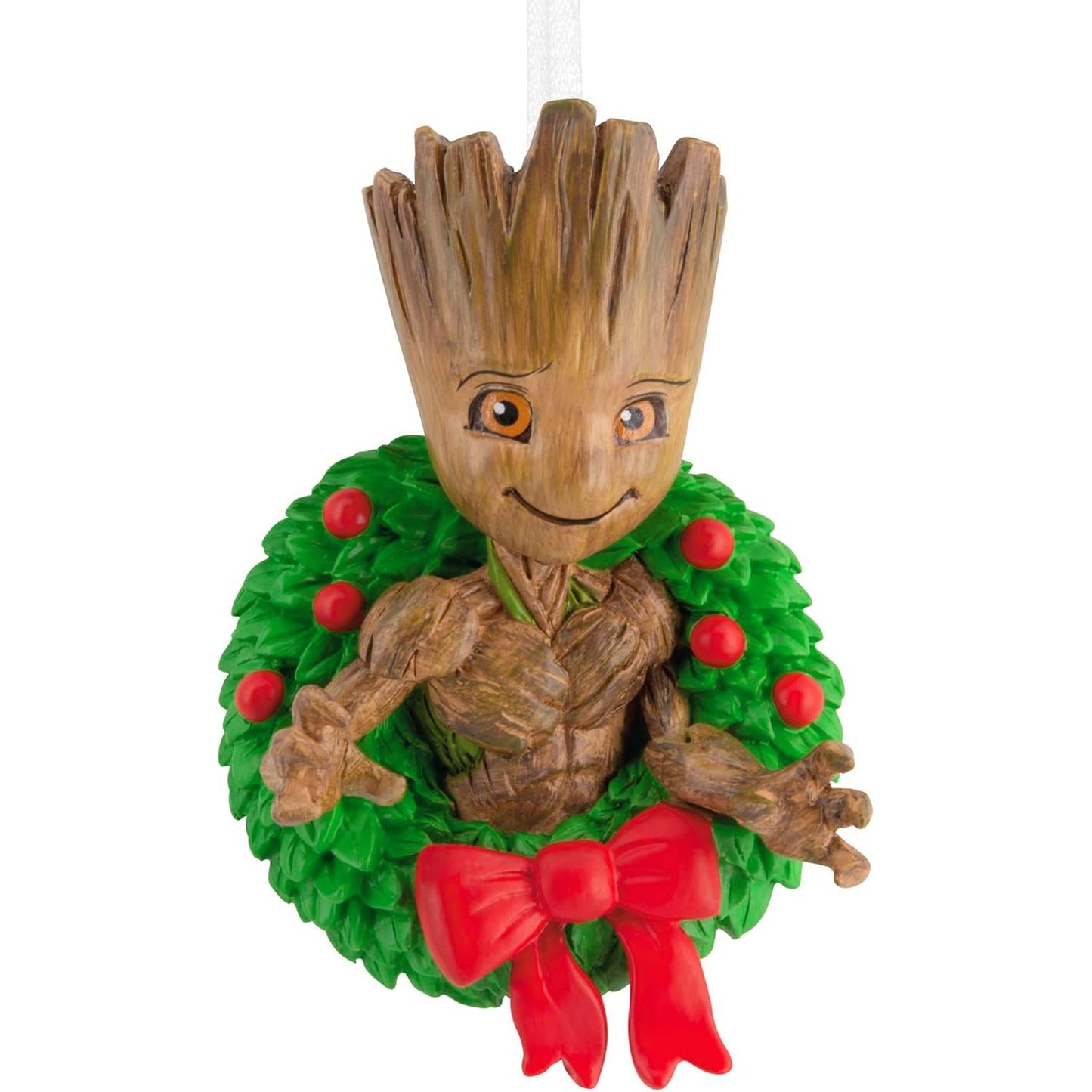 2024 Groot in Holiday Wreath Hallmark Ornament (Guardians of the Galaxy) 3HCM3419