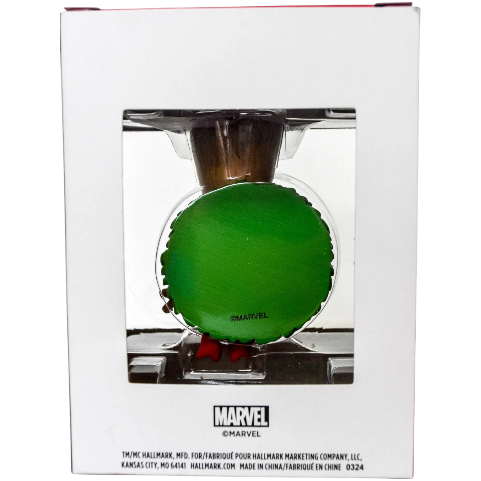 2024 Groot in Holiday Wreath Hallmark Ornament (Guardians of the Galaxy) 3HCM3419