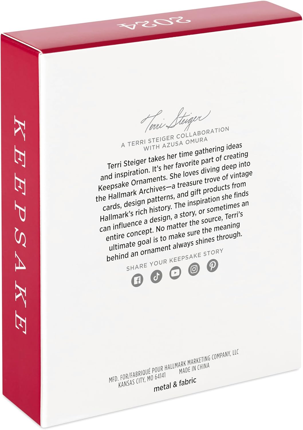 2024 Growing in Love Hallmark Ornament (Garden) QHX3024