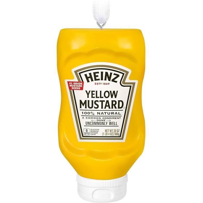 2024 Heinz Yellow Mustard Hallmark Ornament (Kitchen) QXI7814