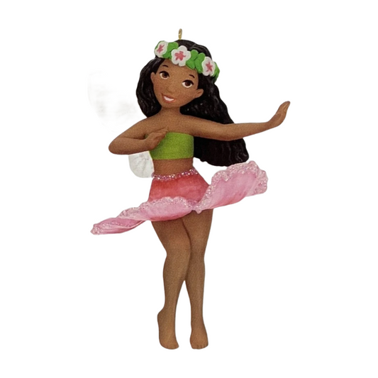 2024 Hibiscus Fairy #20 Hallmark Ornament (Fairy Messengers) QXR8051 Image1