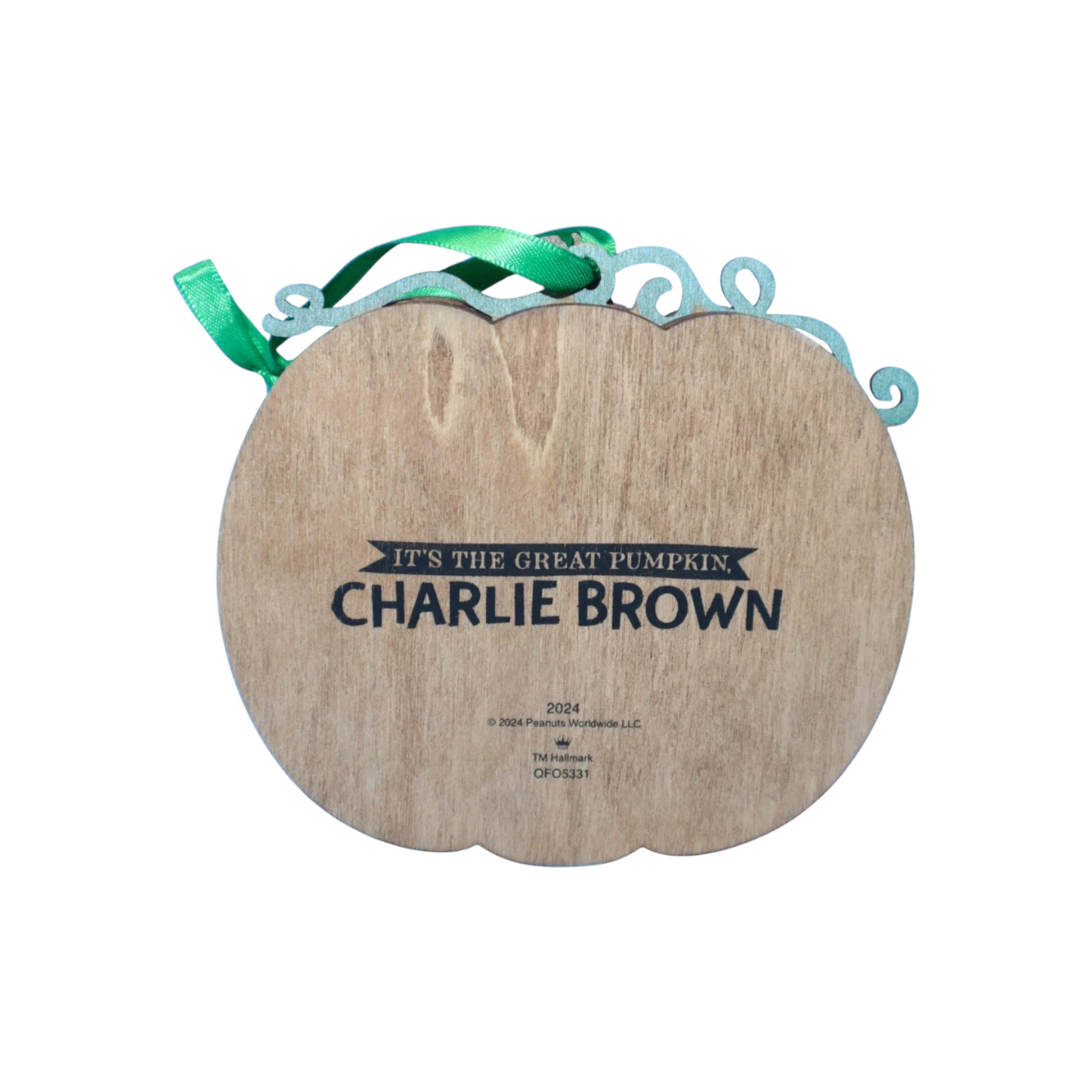 2024 It's the Great Pumpkin, Charlie Brown Hallmark Ornament (Peanuts) QFO5331
