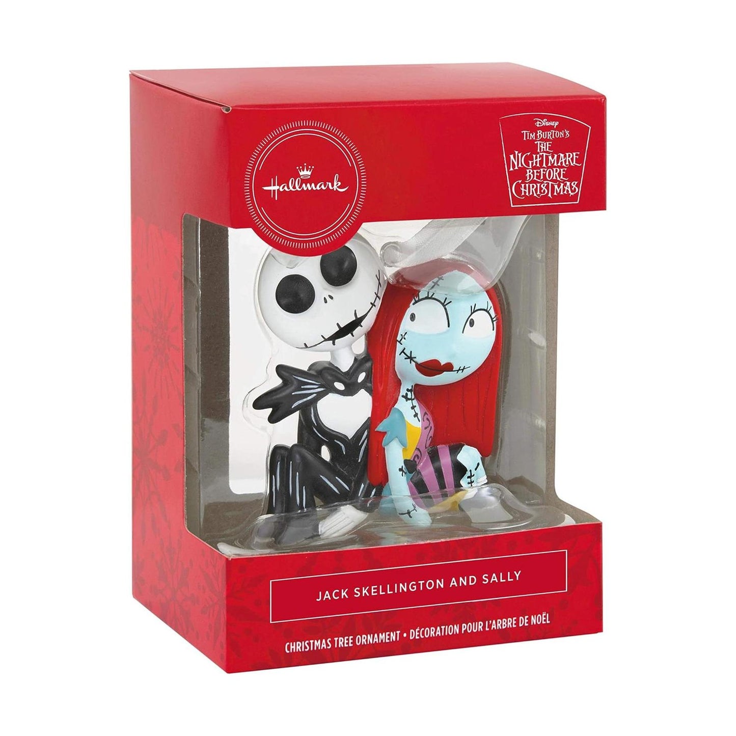 2024 Jack Skellington and Sally Hallmark Ornament (Tim Burton's The Nightmare Before Christmas) 2HCM9045 Image2