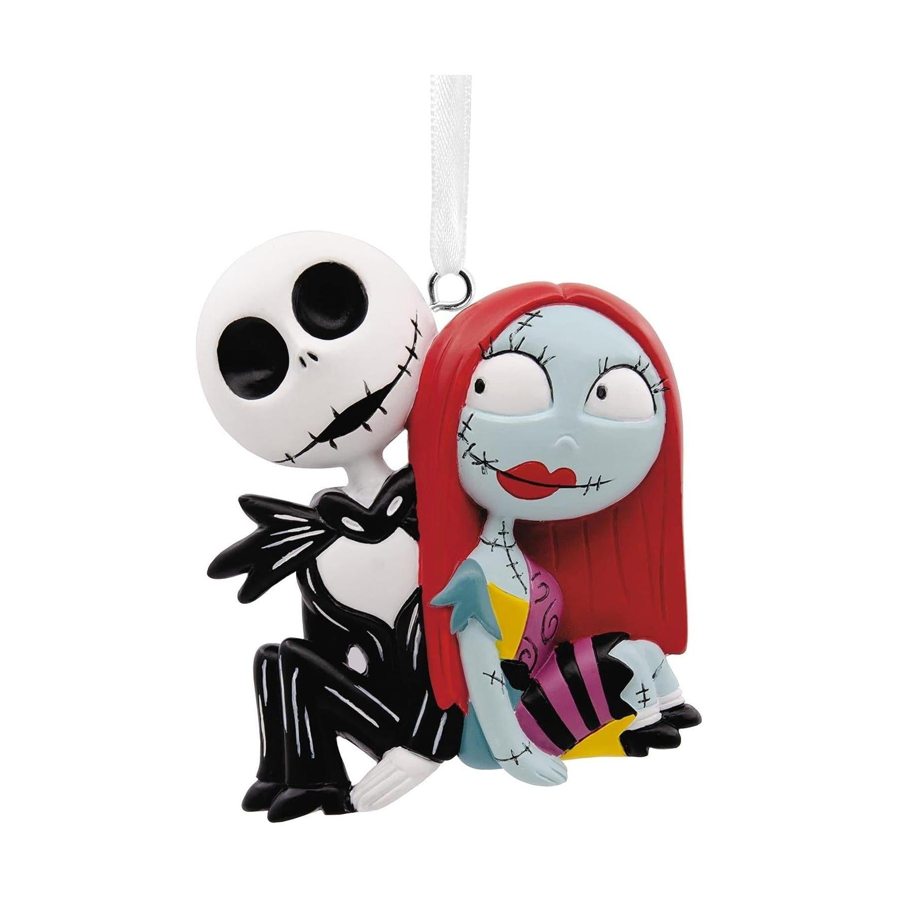 2024 Jack Skellington and Sally Hallmark Ornament (Tim Burton's The Nightmare Before Christmas) 2HCM9045 Image4