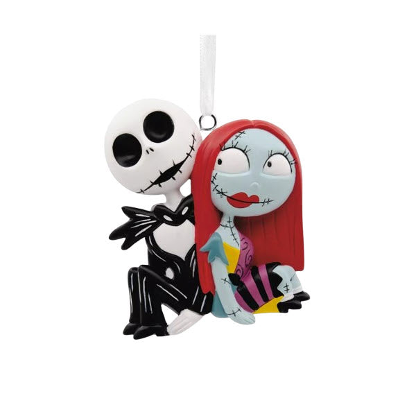 2024 Jack Skellington and Sally Hallmark Ornament (Tim Burton's The Nightmare Before Christmas) 2HCM9045