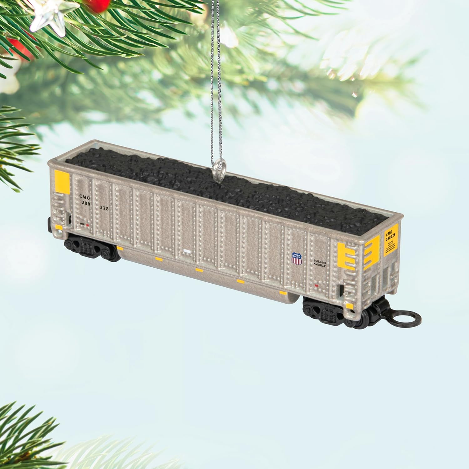 2024 Lionel Union Pacific Rotary Bathtub Gondola Hallmark Ornament (Lionel) QXI7021