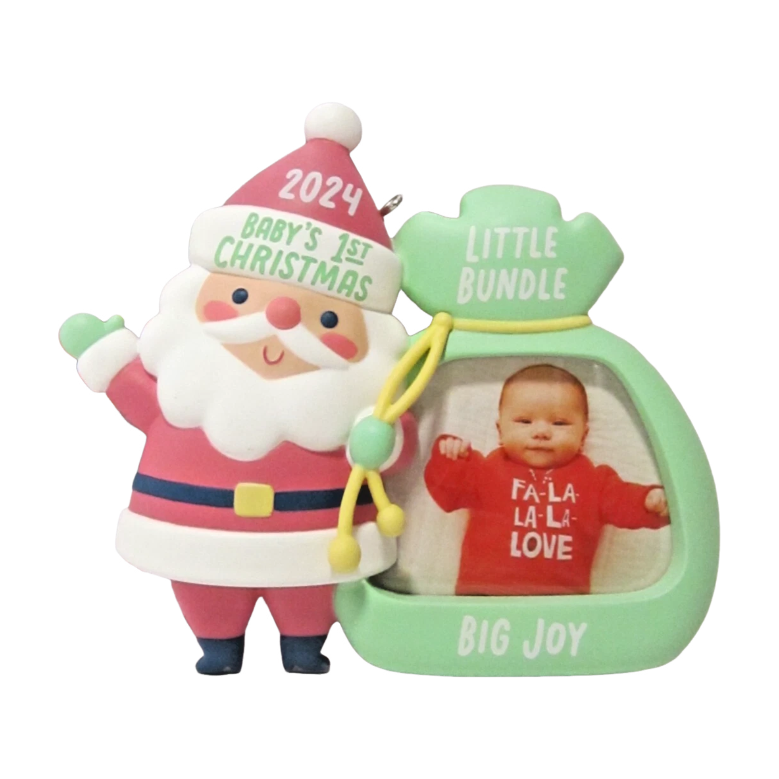 2024 Little Bundle. Big Joy Hallmark Ornament (Photo Holder) QGO2684 Image1