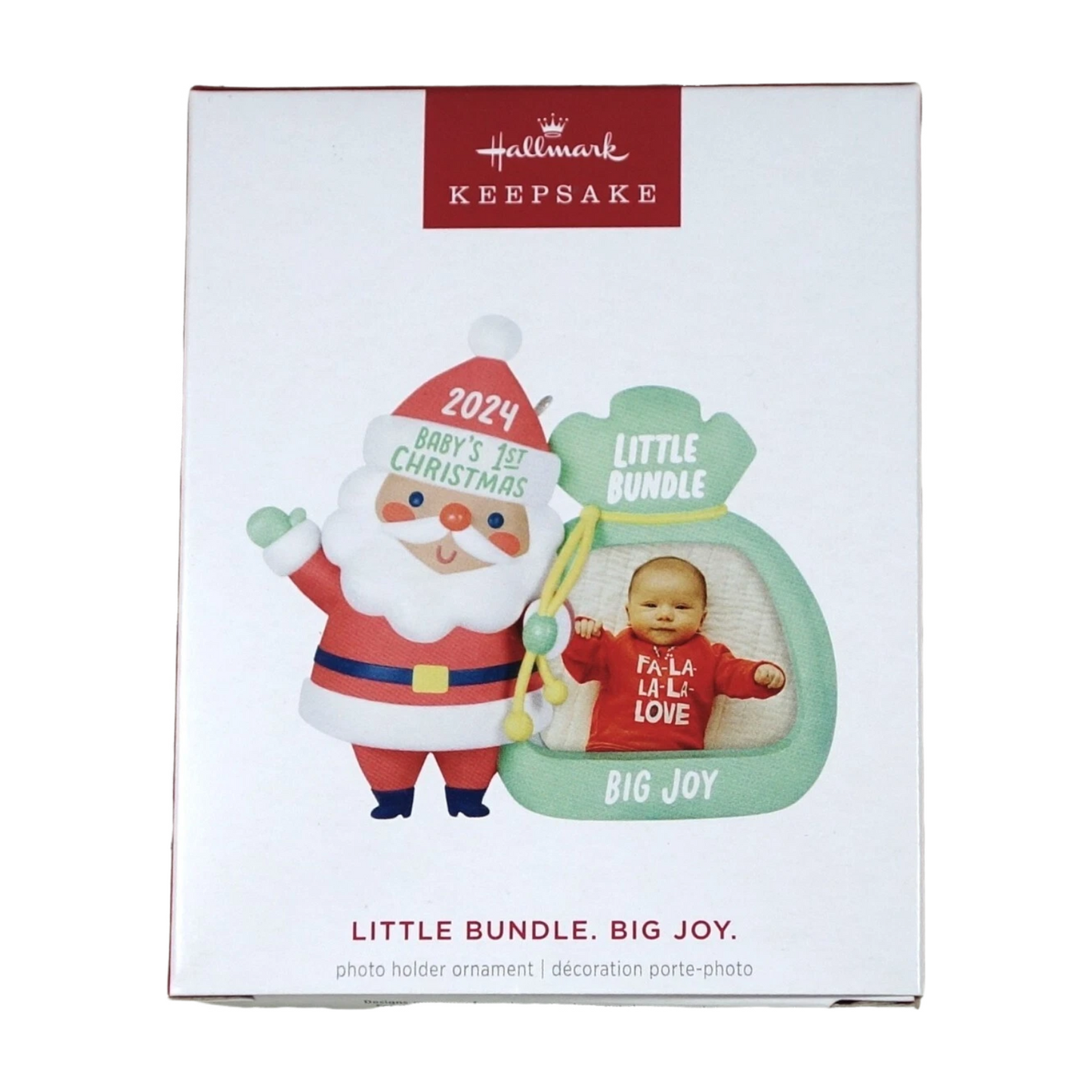2024 Little Bundle. Big Joy Hallmark Ornament (Photo Holder) QGO2684 Image2