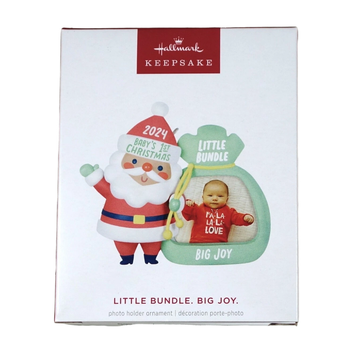 2024 Little Bundle. Big Joy Hallmark Ornament (Photo Holder) QGO2684 Image2