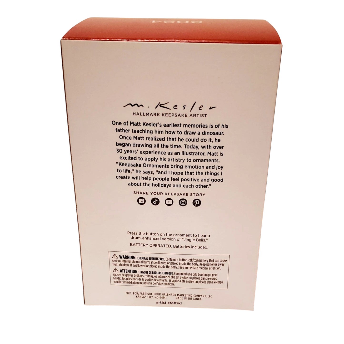 2024 Little Drummer Bear (Polar Bear)