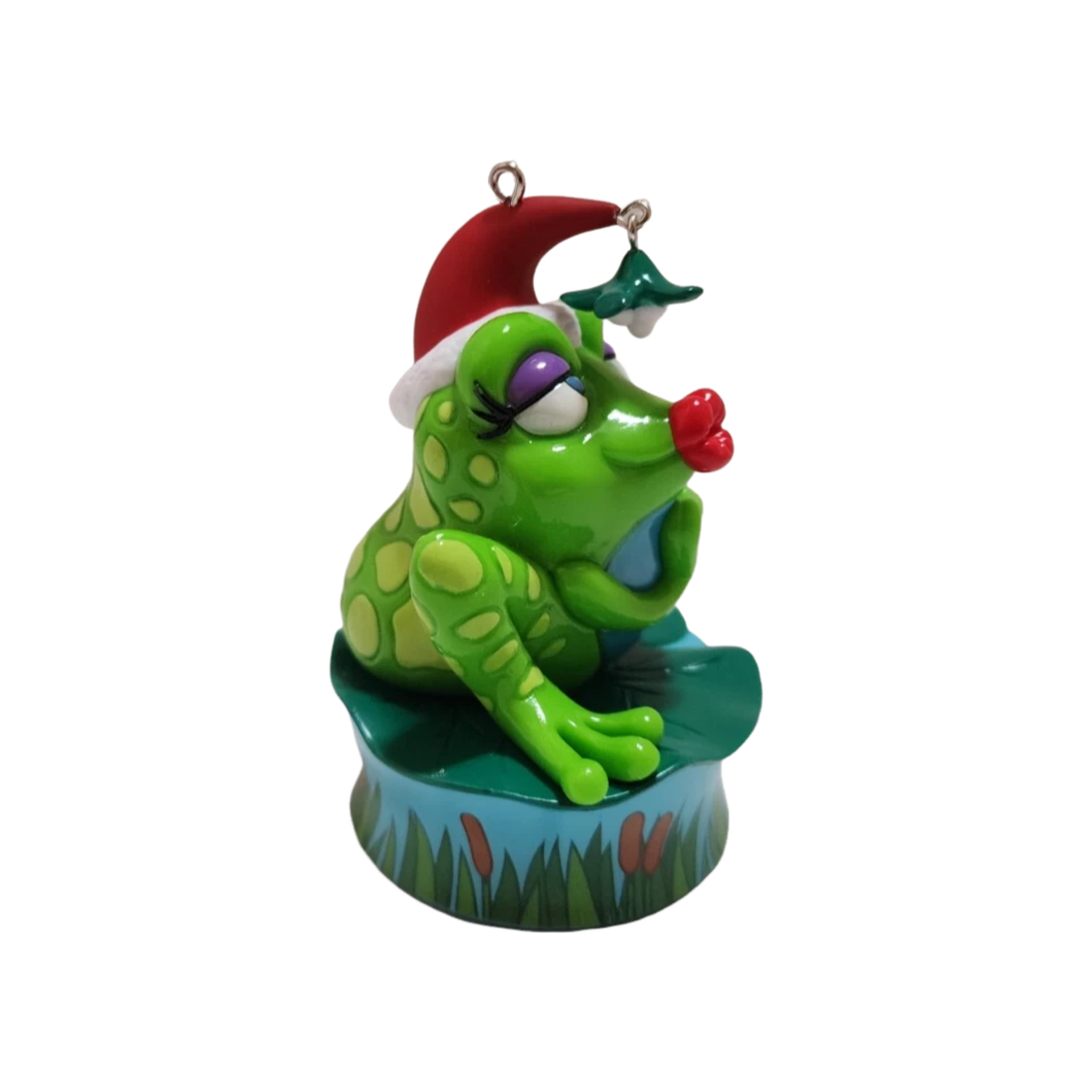 2024 Mistle-Toad Hallmark Ornament (Frog) QGO2914 Image5