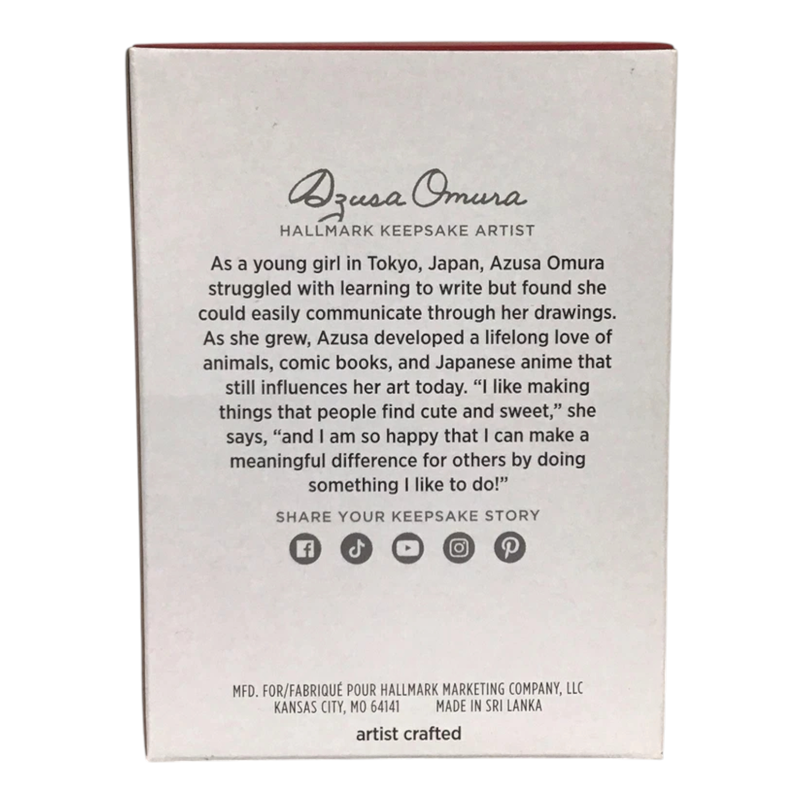 2024 Mom Hallmark Ornament (Family) QGO2924