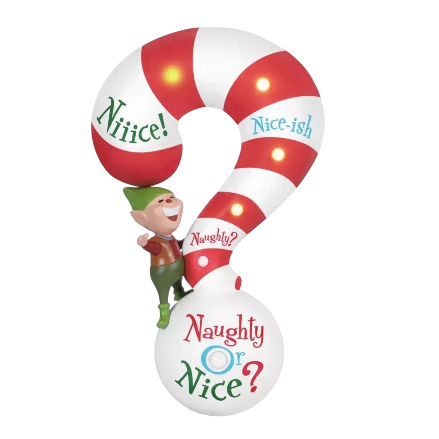 2024 Naughty or Nice? Hallmark Ornament (Elf) QGO3084