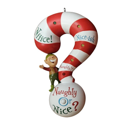 2024 Naughty or Nice? Hallmark Ornament (Elf) QGO3084