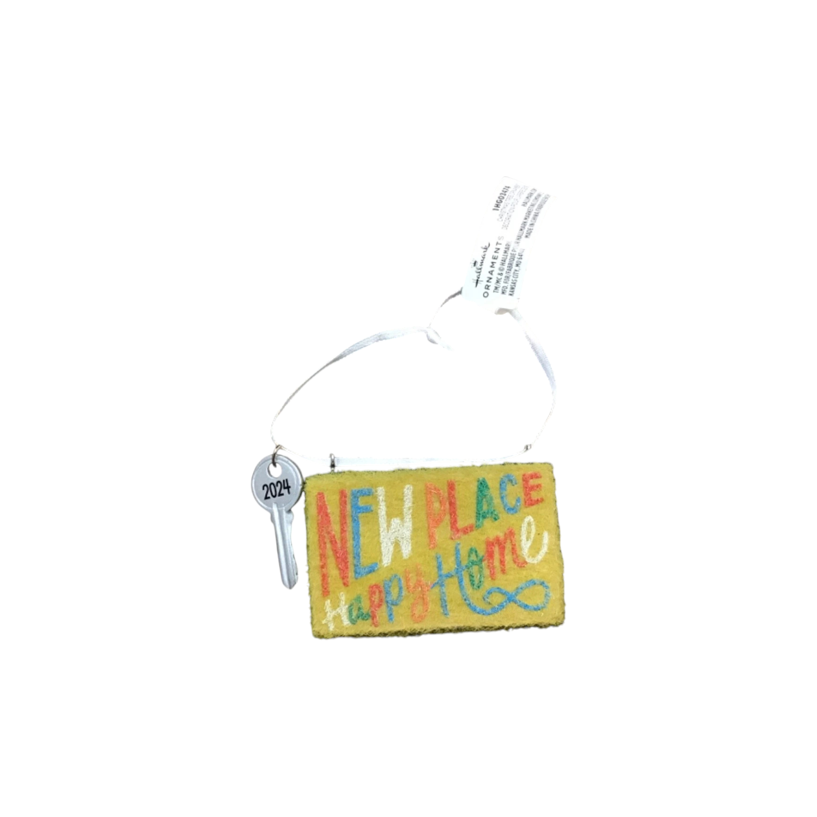 2024 New Place, Happy Home Hallmark Ornament (New Home) 1HGO3474