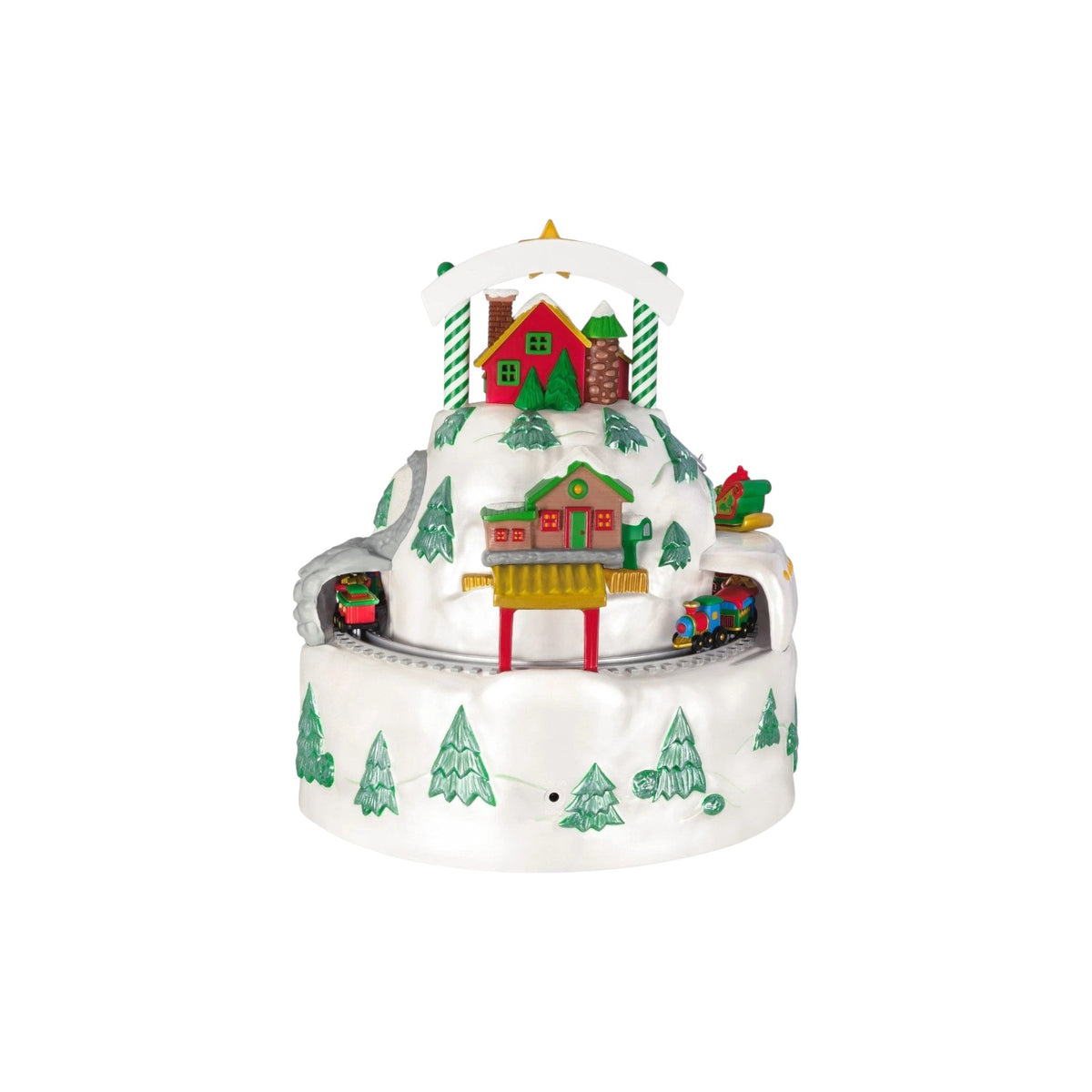 2024 North Pole Village (Magic Express) Hallmark Ornament QFM3921 Image4