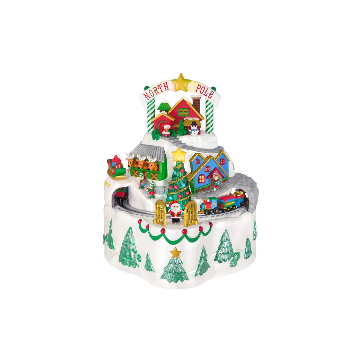2024 North Pole Village (Magic Express) Hallmark Ornament QFM3921 Image5