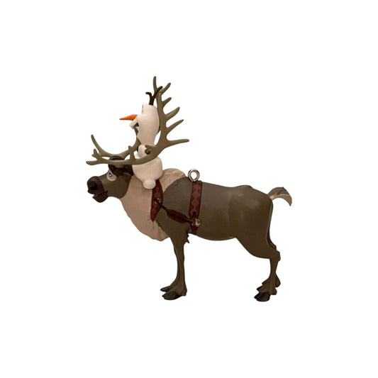 2024 Olaf and Sven (Frozen) Hallmark Ornament QXD6991 Image1