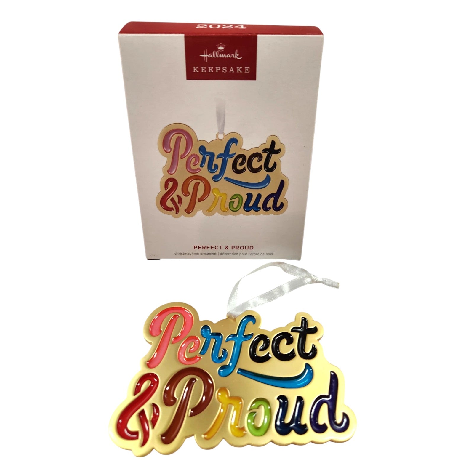 2024 Perfect & Proud Hallmark Ornament (Proud) QHX3031