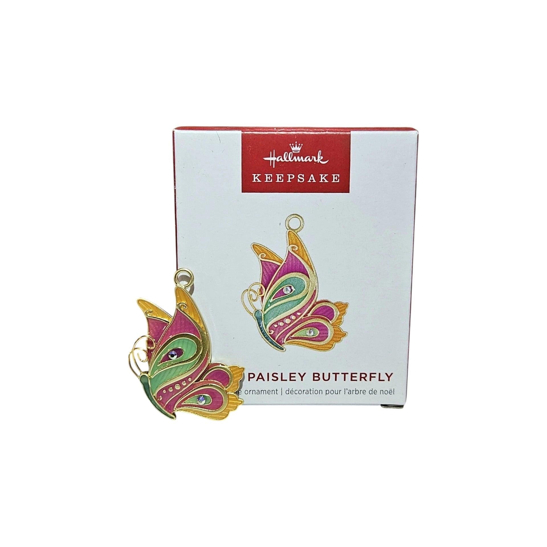 2024 Petite Paisley Butterfly Hallmark Ornament (Butterfly) QXM9154 Image4