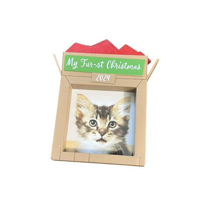 2024 Pet's Fur-st Christmas Hallmark Ornament (Photo Holder) QGO3001