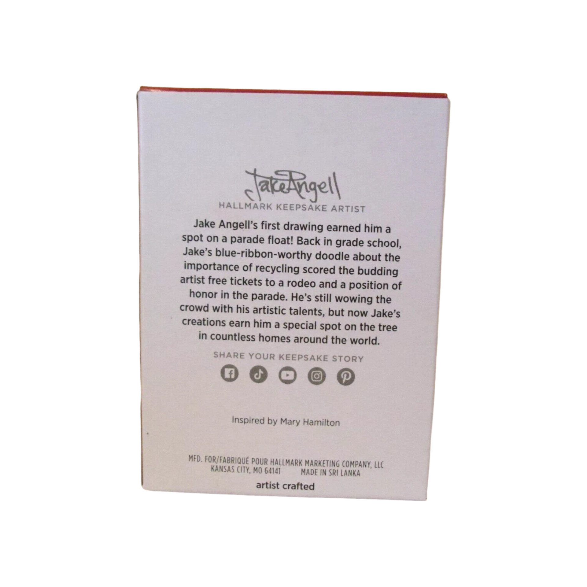 2024 Poppy Hallmark Ornament (Mary's Angels) QXR8211 Image6