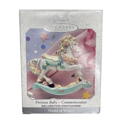 2024 Precious Baby Hallmark Ornament (Rocking Horse) QEO8417