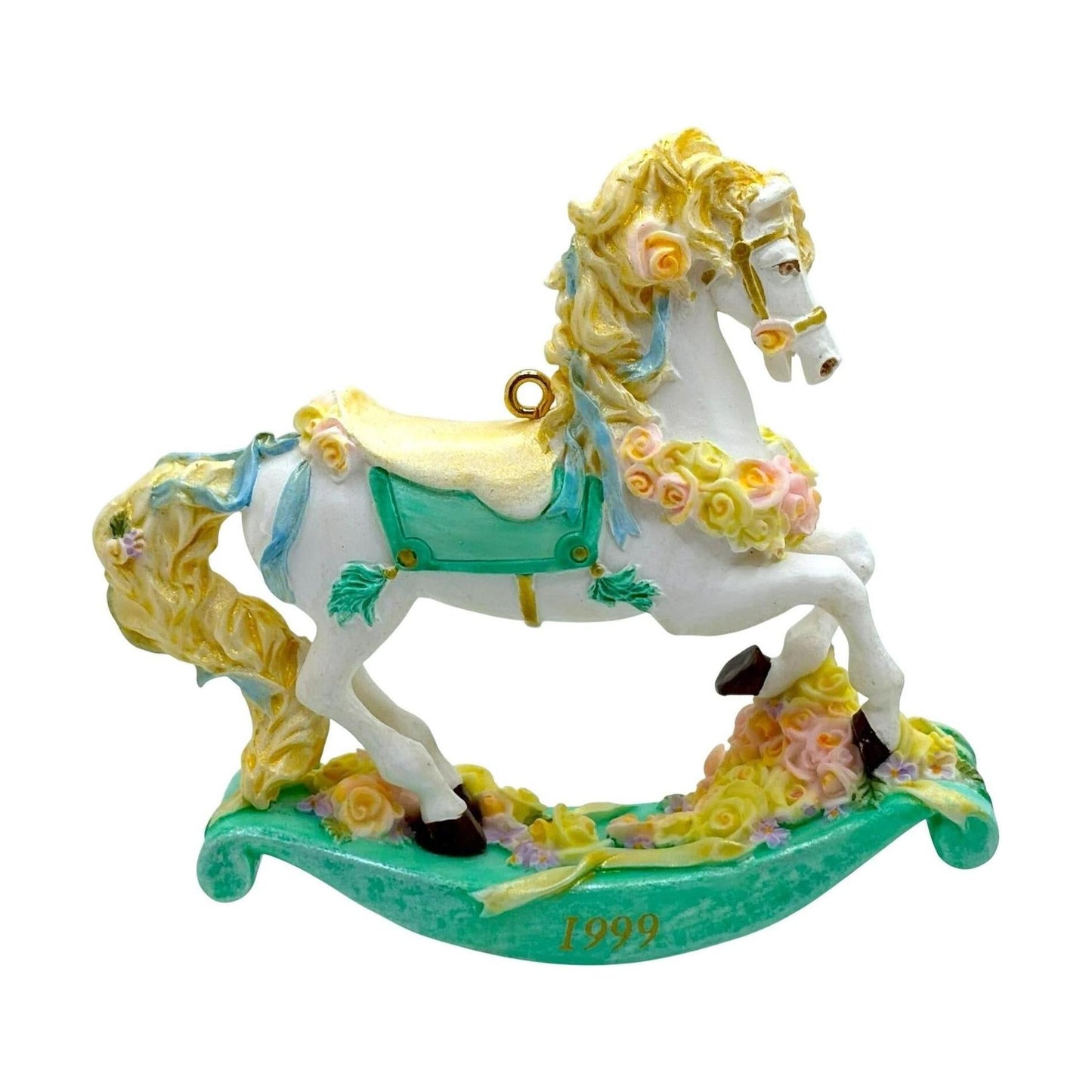 2024 Precious Baby Hallmark Ornament (Rocking Horse) QEO8417 Image1