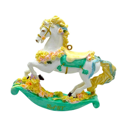 2024 Precious Baby Hallmark Ornament (Rocking Horse) QEO8417 Image3