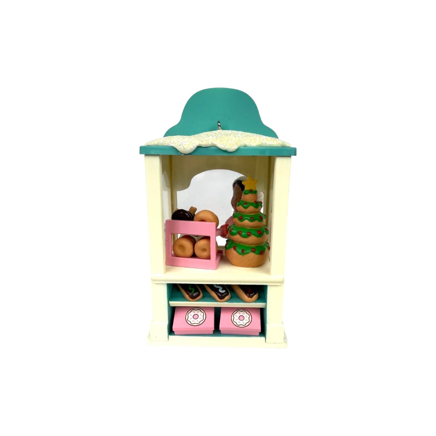 2024 Rosie's Donut Shop Hallmark Ornament (Christmas Window) QXC5624 Image4