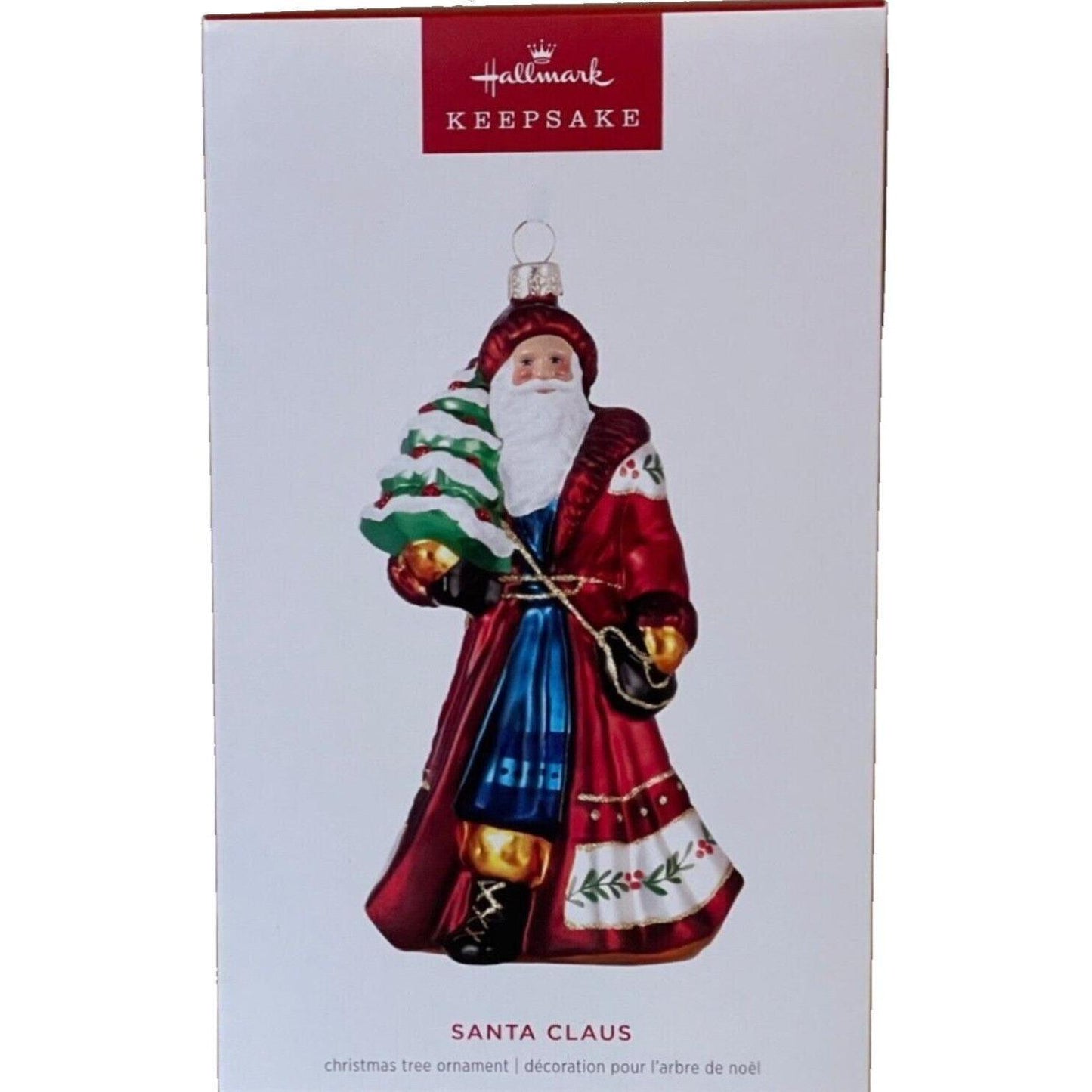 2024 Santa Claus (Blown Glass)