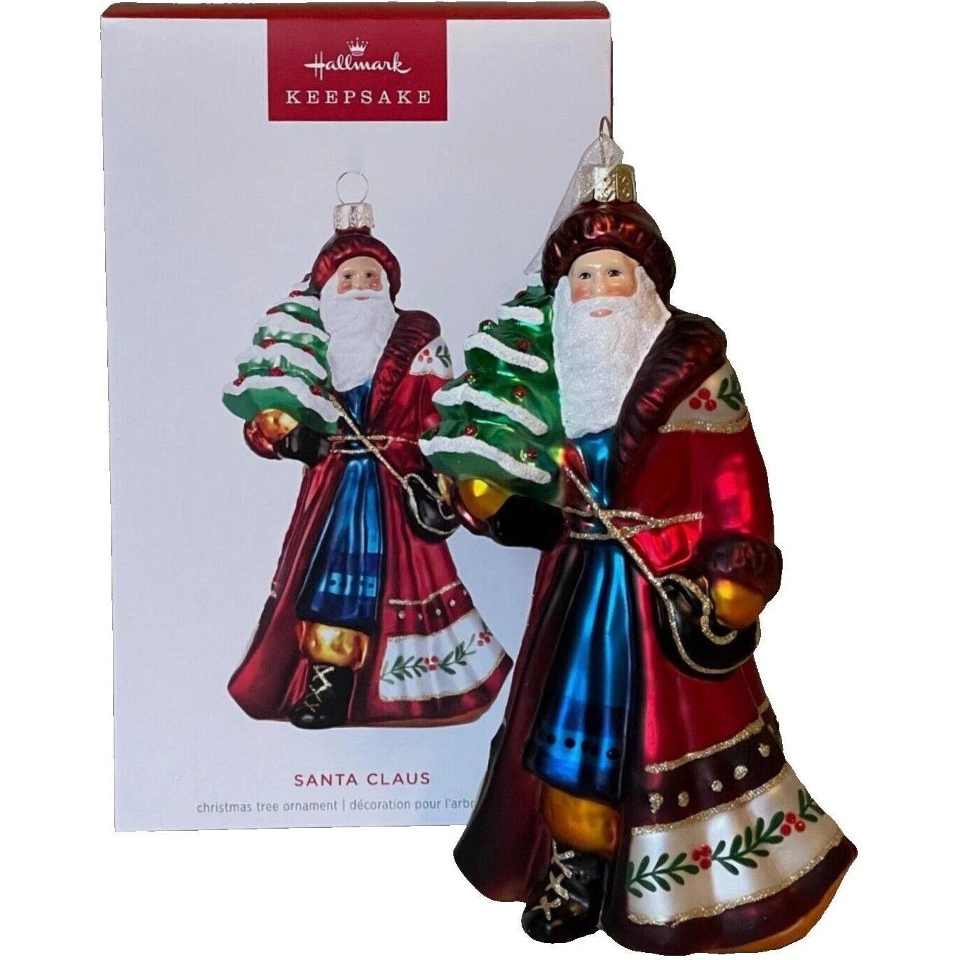 2024 Santa Claus (Blown Glass)