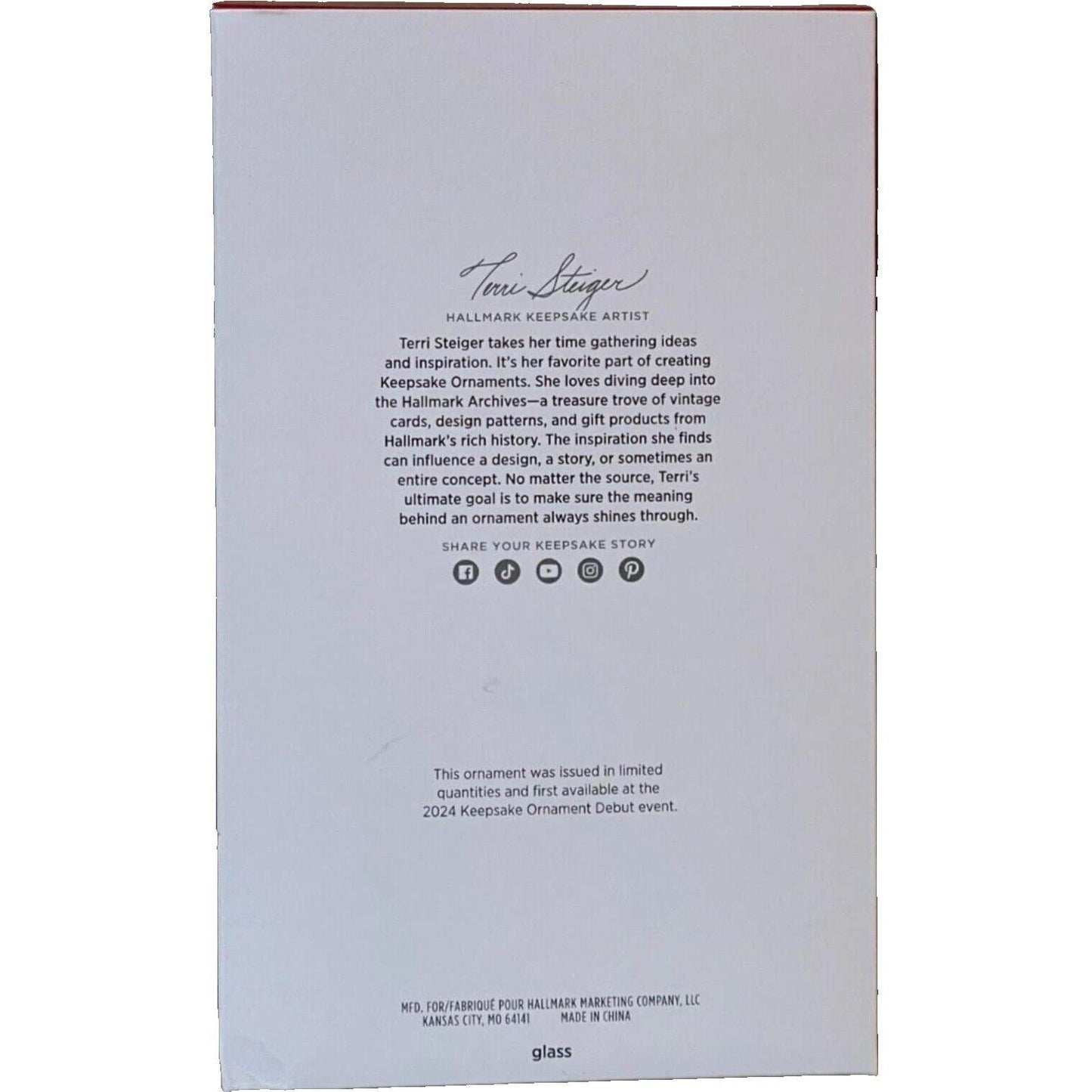 2024 Santa Claus (Blown Glass)